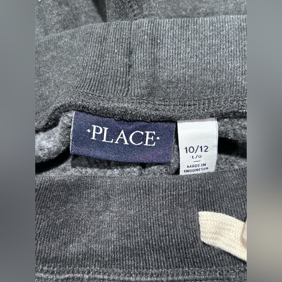 Set Of 2 Place Sweatpants For Boys Size Large 10/12 Years Gray Colors - Picture 7 of 8